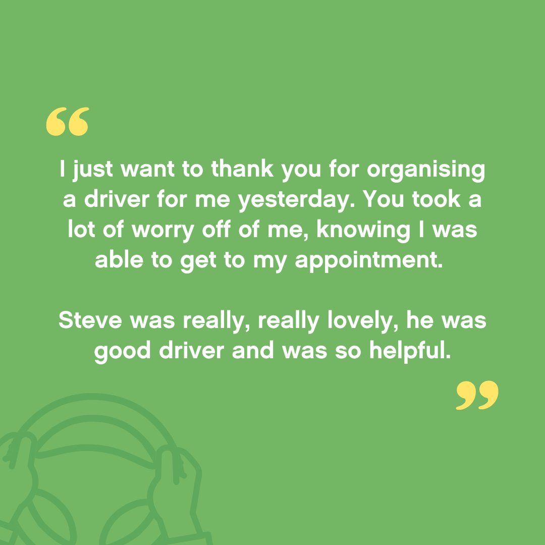 Involve Kent (@involvekent) on Twitter photo We recently received this lovely feedback which highlights the impact of our wonderful volunteer drivers. 💚 If you live in Maidstone or Tonbridge/Malling and would like to find out more about this rewarding volunteer role, email community.transport@involvekent.org.uk We recently received this lovely feedback which highlights the impact of our wonderful volunteer drivers. 💚 If you live in Maidstone or Tonbridge/Malling and would like to find out more about this rewarding volunteer role, email community.transport@involvekent.org.uk