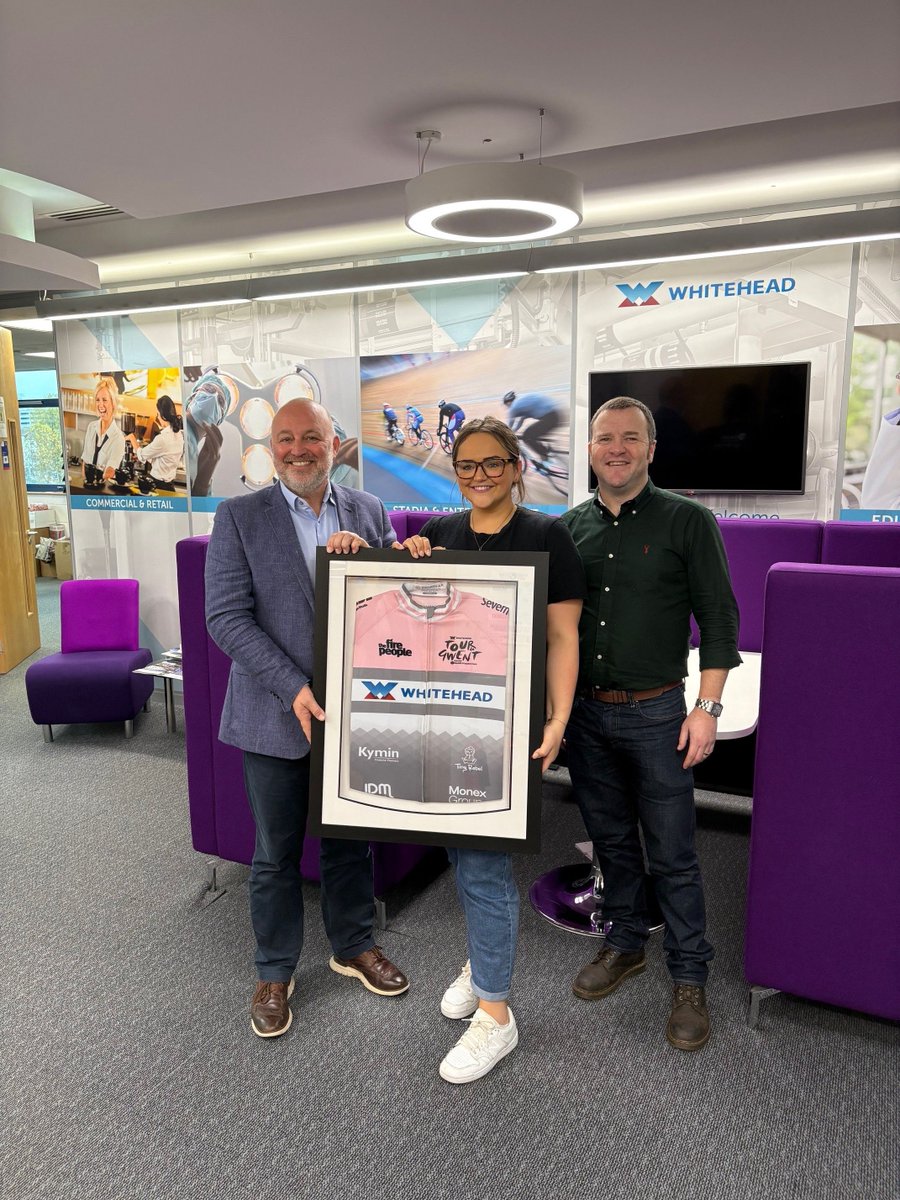Whitehead Building Services (@whitehead_bs) on Twitter photo This week we welcomed Beth from <a href="/SDFHC/">St Davids Hospice</a> to present us with a framed <a href="/tourdegwent/">Tour de Gwent</a> jersey from the tour for which we were headline sponsors. This years TDG raised an incredible £30,000 for the hospice so a huge thank you to everyone involved and we hope to see you again next year! This week we welcomed Beth from <a href="/SDFHC/">St Davids Hospice</a> to present us with a framed <a href="/tourdegwent/">Tour de Gwent</a> jersey from the tour for which we were headline sponsors. This years TDG raised an incredible £30,000 for the hospice so a huge thank you to everyone involved and we hope to see you again next year!
