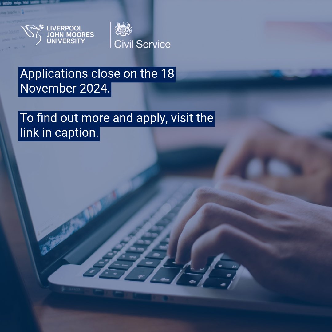 LJMU Student Futures team (@ljmucareers) on Twitter photo <a href="/UKCivilService/">UK Civil Service</a> GAP is an amazing mentoring opportunity, giving <a href="/LJMU/">Liverpool John Moores University</a> students from lower socioeconomic backgrounds the chance to grow expertise, skills and knowledge whilst building confidence and networking 👥
🗓️Applications close 18 Nov
Find out more: bit.ly/3NYpmg3 <a href="/UKCivilService/">UK Civil Service</a> GAP is an amazing mentoring opportunity, giving <a href="/LJMU/">Liverpool John Moores University</a> students from lower socioeconomic backgrounds the chance to grow expertise, skills and knowledge whilst building confidence and networking 👥
🗓️Applications close 18 Nov
Find out more: bit.ly/3NYpmg3