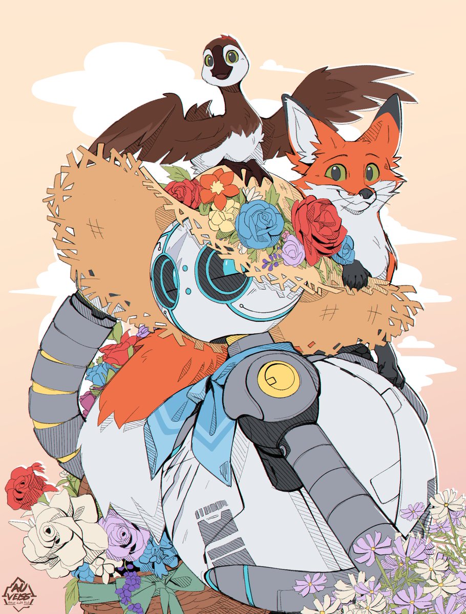 auveiss's tweet image. Family 🤖🪿🦊
#TheWildRobot