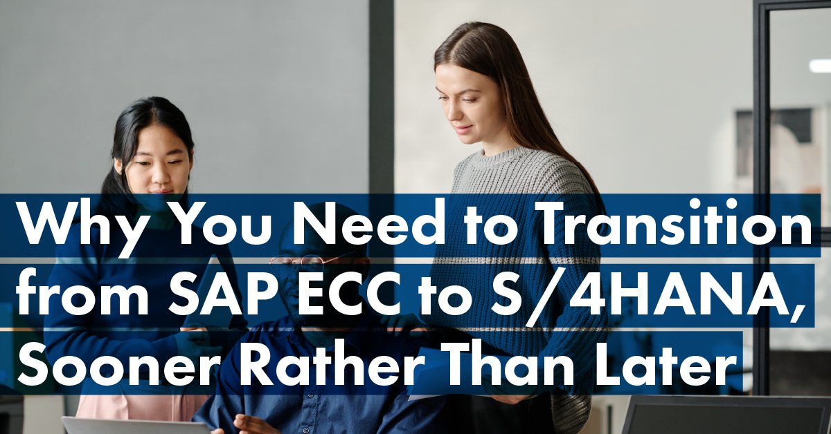 Clarkston_Inc's tweet image. While it’s clear that businesses must migrate from SAP ECC to a new platform, here’s why businesses should transition to S/4HANA specifically: hubs.ly/Q02X0Q5b0

#SAPECC #SAPS4HANA