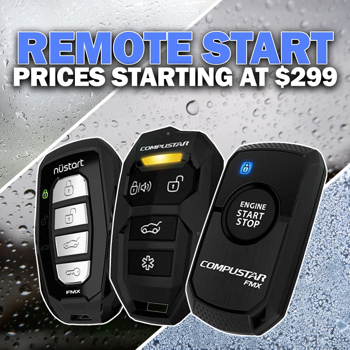 Creative__Audio's tweet image. Get one step ahead of the incoming cold with a new remote start system with prices staring at $299! ❄️🔥

Contact us and get an estimate for your vehicle here: creativeaudio.net/remote-start/

#creativeaudio #remotestart #mobileaudio #winteriscoming #cold