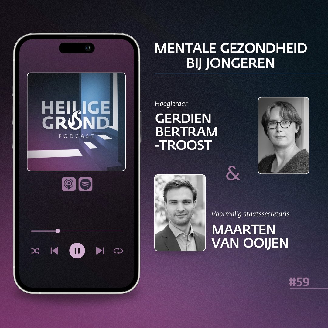 De impact van social media op de mentale gezondheid van jongeren is enorm. Maar zijn schermen daadwerkelijk de boosdoeners of is er een ander probleem? Een gesprek met Maarten van Ooijen en Gerdien Bertram-Troost.

Luister in je podcastapp of via bit.ly/3YY90un