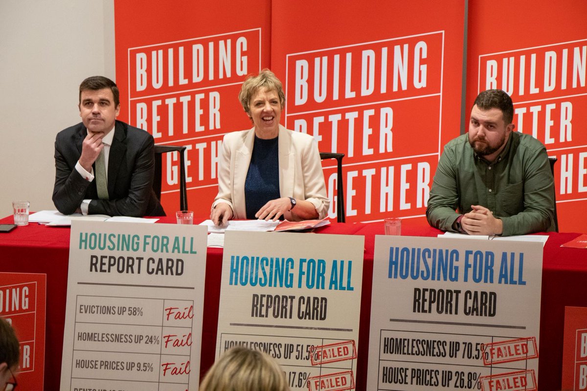 Labour launches ambitious plan for housing.

“The next government will have more resources than ever before to address the housing crisis head-on. Labour has a plan that is both ambitious and achievable.” @IvanaBacik

Read more: labour.ie/news/2024/11/0…