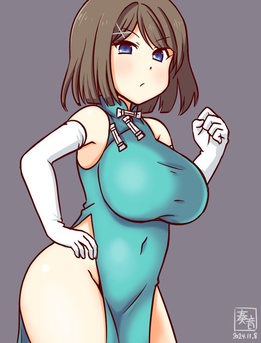 「よーし、任せろ!あたしの後ろに隠れてな!」

#艦これ版真剣お絵描き60分一本勝負_20241108
#摩耶 