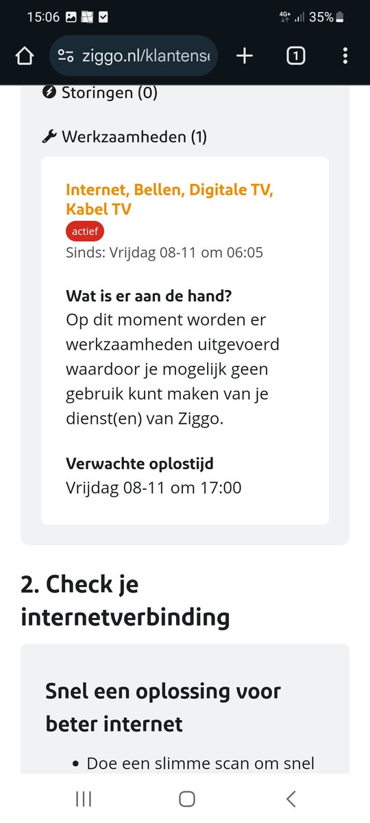 SandraShow6's tweet photo. @ZiggoWebcare Dag 3 alweer..kan toch niet https://t.co/W7ouPhj0Fj