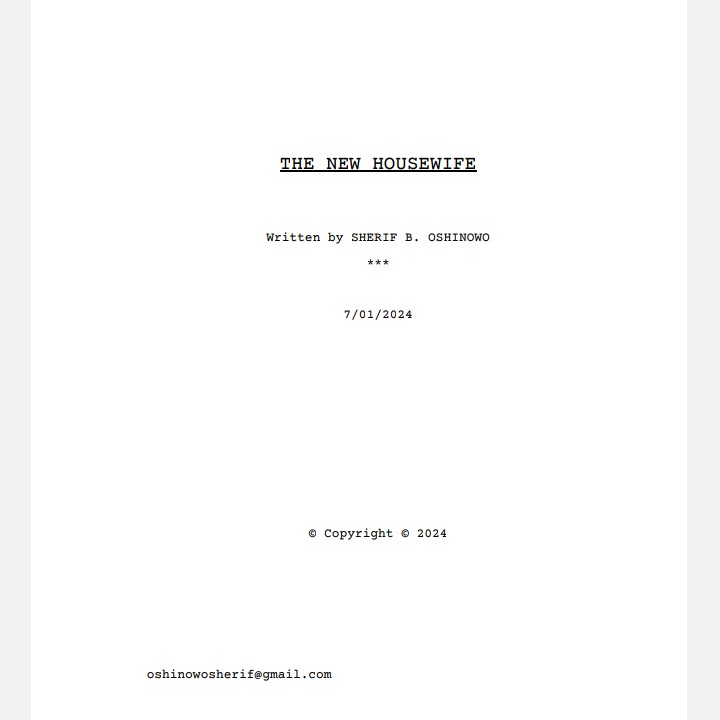 sherifoshinowo's tweet photo. One of the best parts of screenwriting for me is seeing my stories come alive on screen, so I'm thrilled with the positive reviews this three-part comedy series has received! Huge thanks to @iamedemvictor, Efe, Stephen, and the entire team for a job well done! #LuxuryHousewife https://t.co/CztKat8VMH