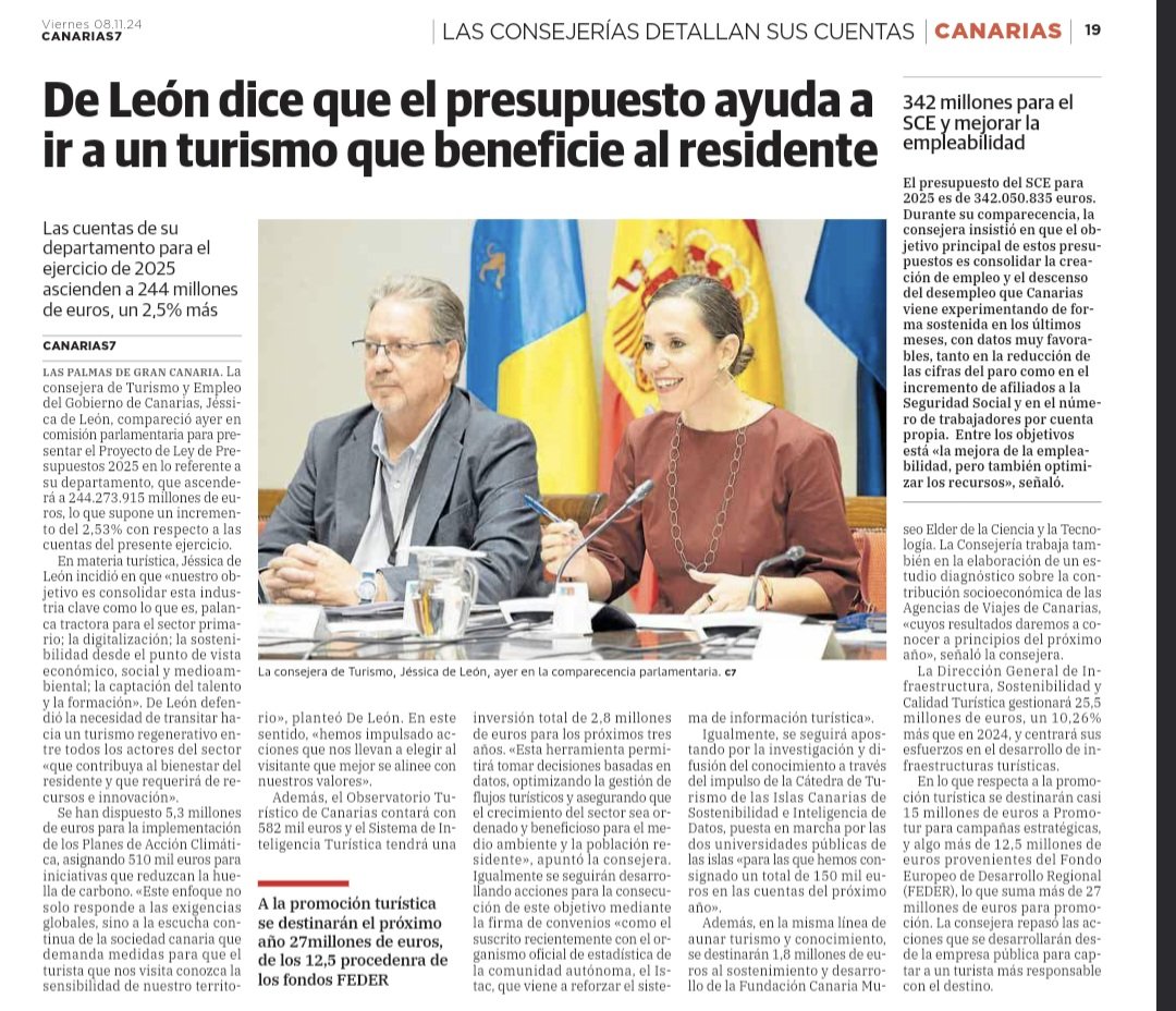 gusantanamartel's tweet photo. El Gran Wyoming: "Ya conocen las noticias, ahora les contaremos la verdad". Los presupuestos del @PresiCan @TurismoGobCan para el año 2.025 son una tomadura de pelo. @UGTCanarias @CCOOCanarias @ceoetenerife @ConfeCan https://t.co/RPUdZy4Rwe
