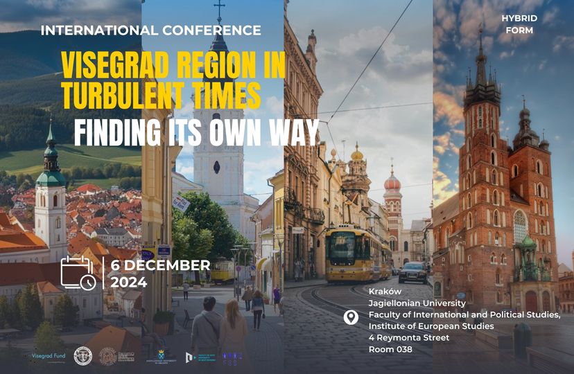 Zapraszamy do udziału w międzynarodowej konferencji: "The Visegrad Region in Turbulent Times. Finding Its Own Way", organizowanej na WSMiP UJ w ramach programu studiów Joint MA in International Studies: Europe from Visegrad Perspective.  
👉Program: facebook.com/visegradstudie…