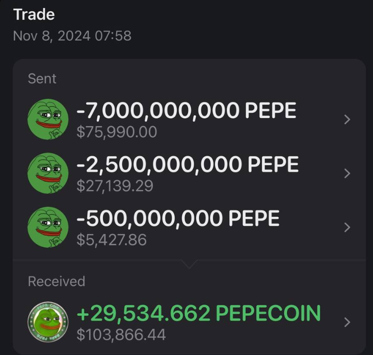 As TradFi &amp; sovereigns finally enter this space in a meaningful way, value will find its way to alts &amp; memes.  Deflationary OG pepe <a href="/pepecoins/">Pepecoin</a> will conquer copycat <a href="/pepecoineth/">Pepe</a> with a vengeance. Many who are awake are already full porting into quality. $69 is not a meme. $ETH