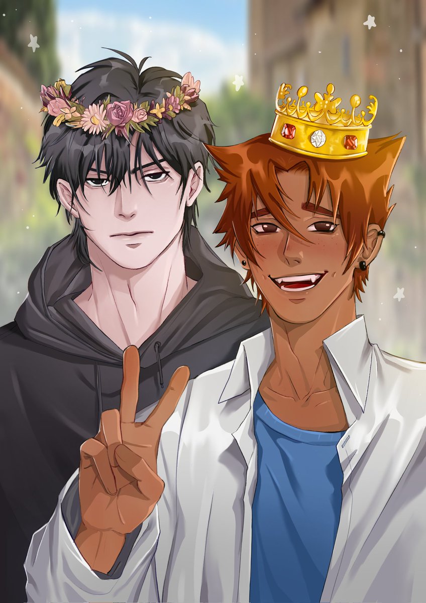 theo_NVH's tweet photo. #NVH_Medieval

[Twitter update]

Theodory: ผมยิงธนูไม่เก่งเท่าไหร่ แต่พี่ชายด้านหลังโคตรจะแม่น เขายอมแลกมงกุฎกับผมด้วย ใจดีสุดๆ! https://t.co/pGwX1n9ORH