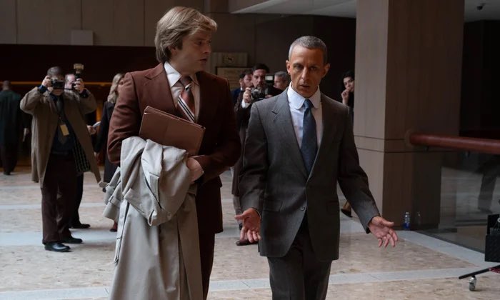 VandyPrice's tweet image. THE APPRENTICE: Stan somehow credibly transforms from an almost innocent young real estate mogul into the Trump we know today &amp;amp; as he does - I couldn't help but wonder what this might have looked if it were a true tragedy. For that though, your subject must contain multitudes.