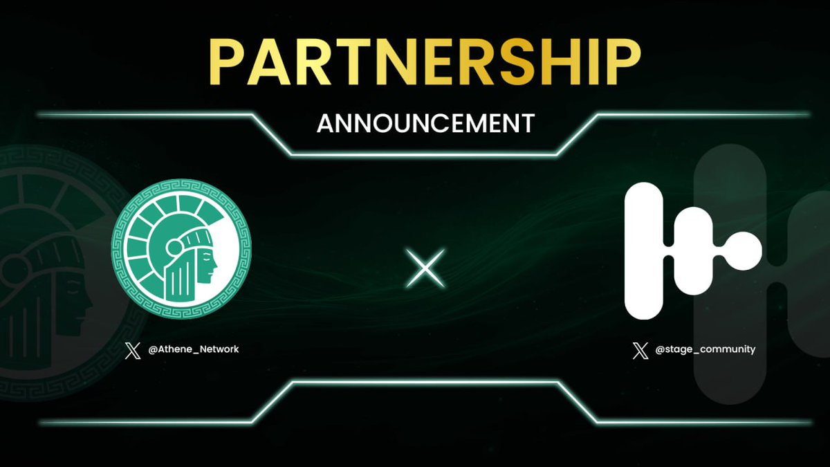 Athene_Network's tweet photo. 🔭 Athene Network Welcomes New Partnership with Stage

🧐 Athene Network is thrilled to announce a new partnership with Stage (https://t.co/QhdZumYeWD), a SocialFi platform that brings music artists and fans closer together through blockchain and AI.

😼 This collaboration (https://t.co/7kcgoj7t3J) offers enhanced engagement, enabling fans to participate in AI-driven music competitions, support their favorite artists, and earn rewards.

Stay tuned for the exciting experiences this partnership will bring!

Related News: https://t.co/QZKyGjLHXc