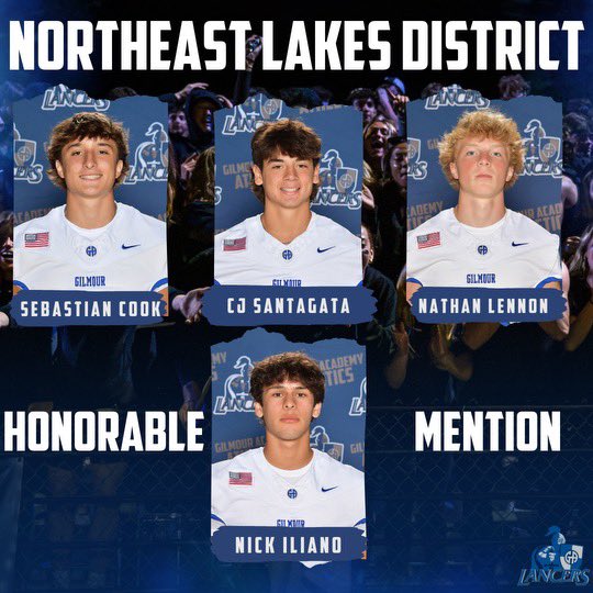 CoachTomKaufman's tweet image. 💥HONORABLE MENTION ALL-DISTRICT: Congrats @aidenmcnam25, @AaronMcCarter27, @nick_iliano, Mikey Soeder, Paul Dinehart, @CJSantagata1, @sebastian1cook &amp;amp; @Nathanlennon17‼️ Earned 💙