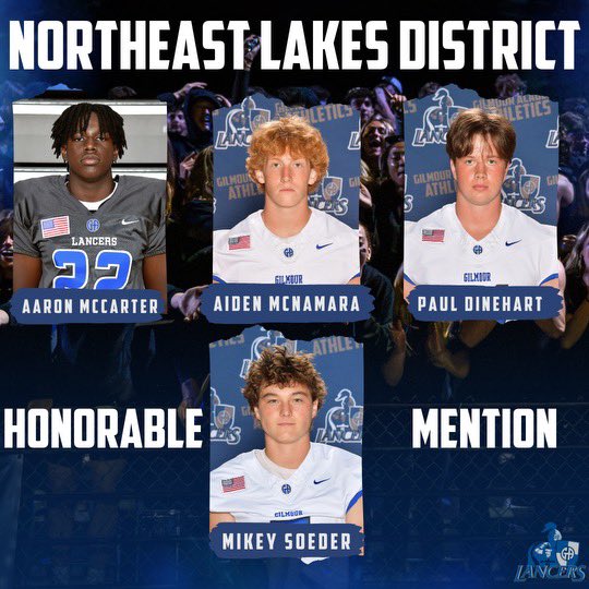 CoachTomKaufman's tweet image. 💥HONORABLE MENTION ALL-DISTRICT: Congrats @aidenmcnam25, @AaronMcCarter27, @nick_iliano, Mikey Soeder, Paul Dinehart, @CJSantagata1, @sebastian1cook &amp;amp; @Nathanlennon17‼️ Earned 💙