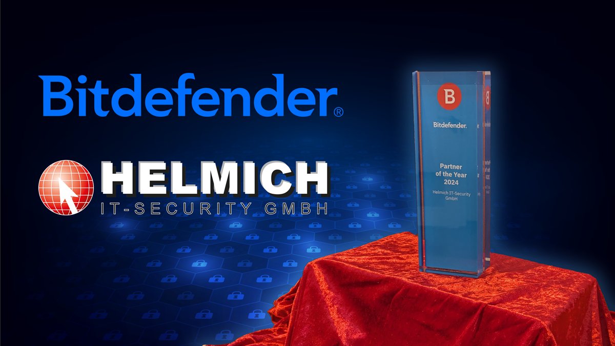 HelmichSecurity's tweet image. 🌟 Wir sind Bitdefender Partner of the Year 2024! 🌟

Wir freuen uns riesig und danken @Bitdefender_DE für die besondere Auszeichnung und die fast schon Partnerschaft der letzten Jahre.🤝💙

Mit vollem Engagement sichern wir weiterhin höchste Schutzstandards für unsere Kunden! 💪