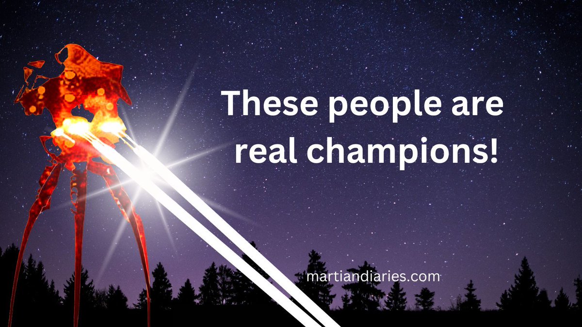 The Martian Diaries 👽The War Of The Worlds Sequel tweet media