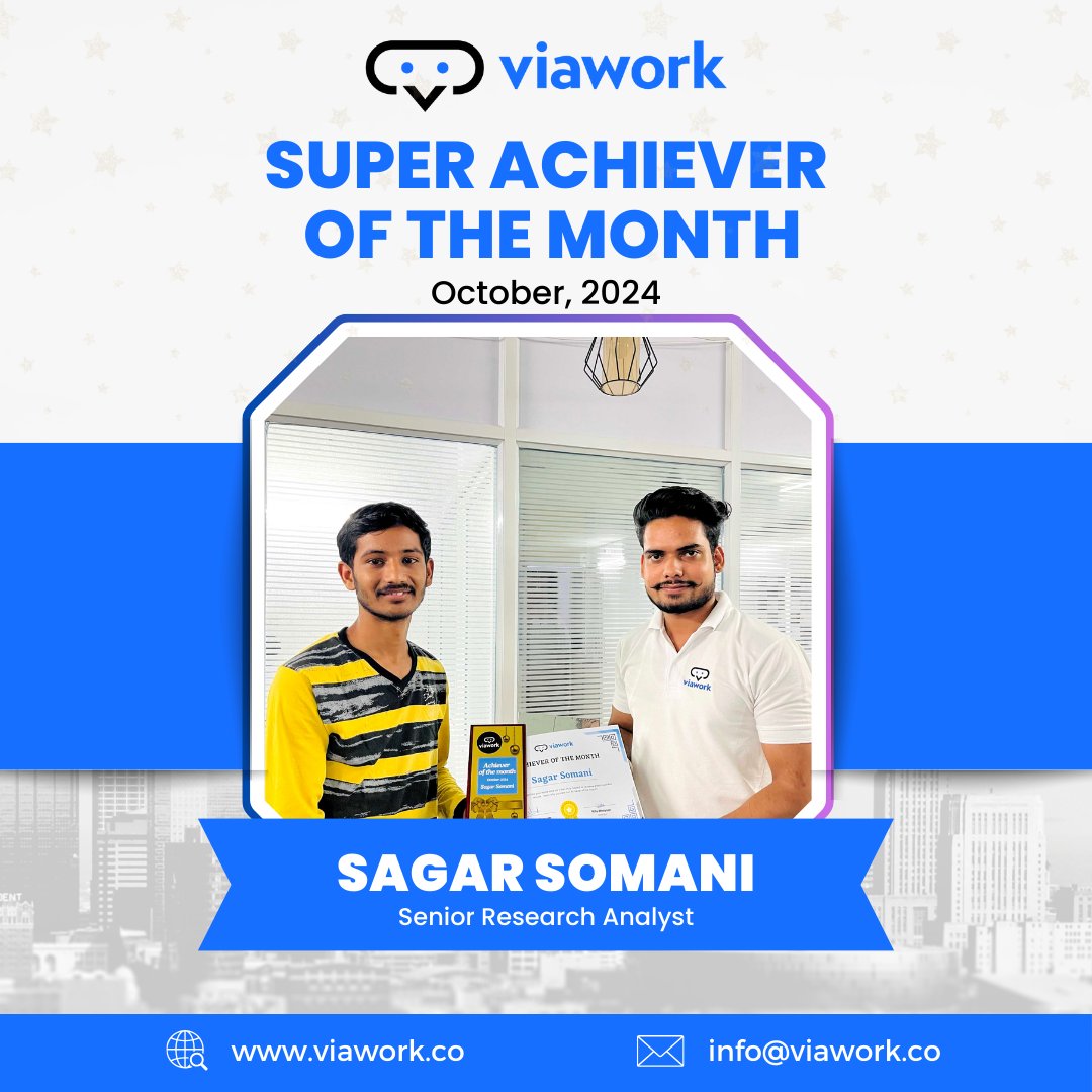 ViaworkBusiness's tweet photo. Your exceptional performance and dedication to your work have made you the Performer of the Month. Congratulations on this impressive achievement!.
.
#performerofthemonth #staremployee
#employeeofthemonth #bestemployee #employee #viawork #viaworkbusinesssolutions https://t.co/canCLdZITI