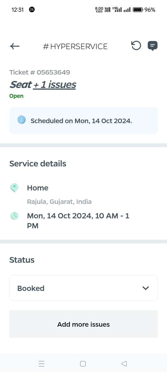 sagar_devera's tweet photo. @OlaElectric I am sending you along with the photo on the day of the complaint. If I can get your service, I can understand what further steps to take. https://t.co/aDgFxu0nO8