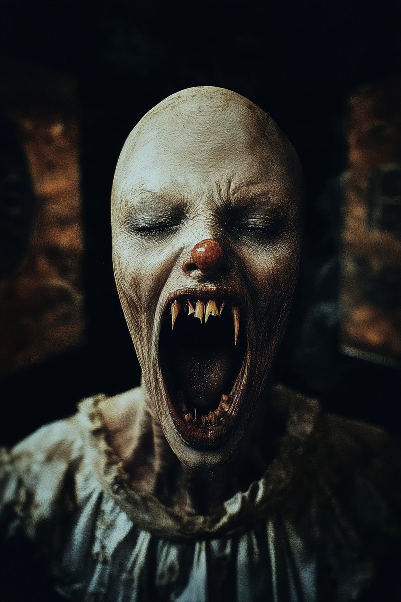 Hope you doing well on this friday!?Good weekend!

#darkart #evilclown #horror #HorrorArt #darkaesthetics