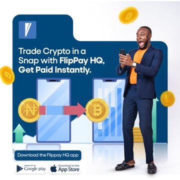For fast and easy transactions, <a href="/FlipPayhq/">FlipPayHQ - Crypto to Naira App</a> lets you seamlessly convert your BTC and USDT to Naira.

Download the app now: bit.ly/GetFlipPay

#UseFlipPayHQApp