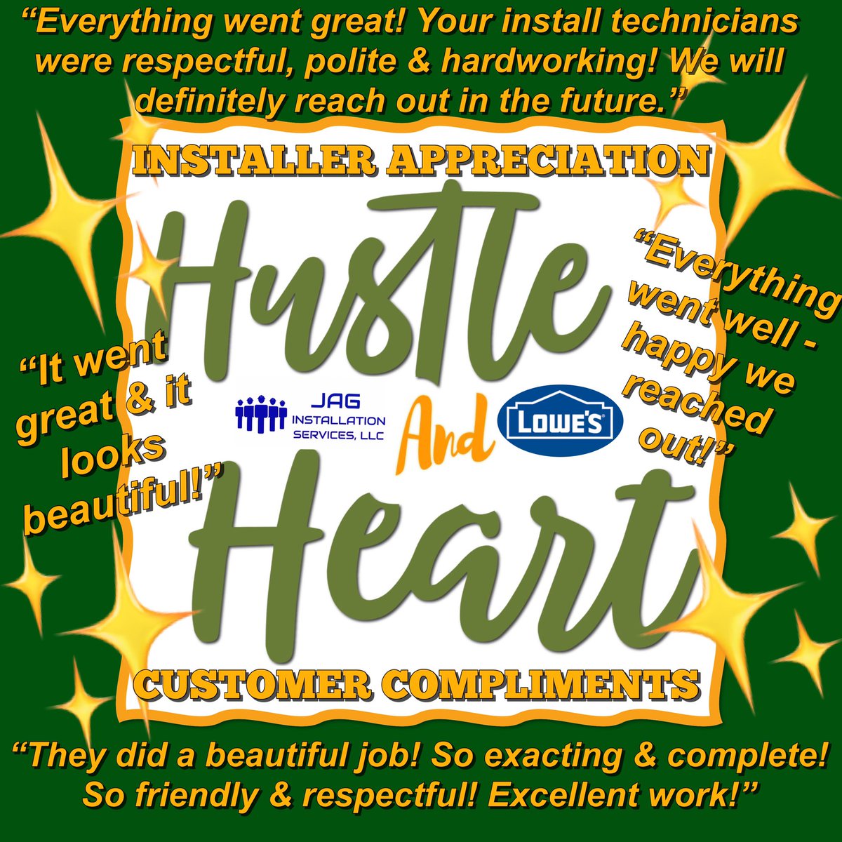 “I am what I am. A fighter.”#gordonramsay #hbd

JAG’s #master #installers fight for their #happycustomers #dreams w every job! Their #hardwork, #dedication &amp; #talent result in win after win. Our #heartandhustle continually leads us UP!