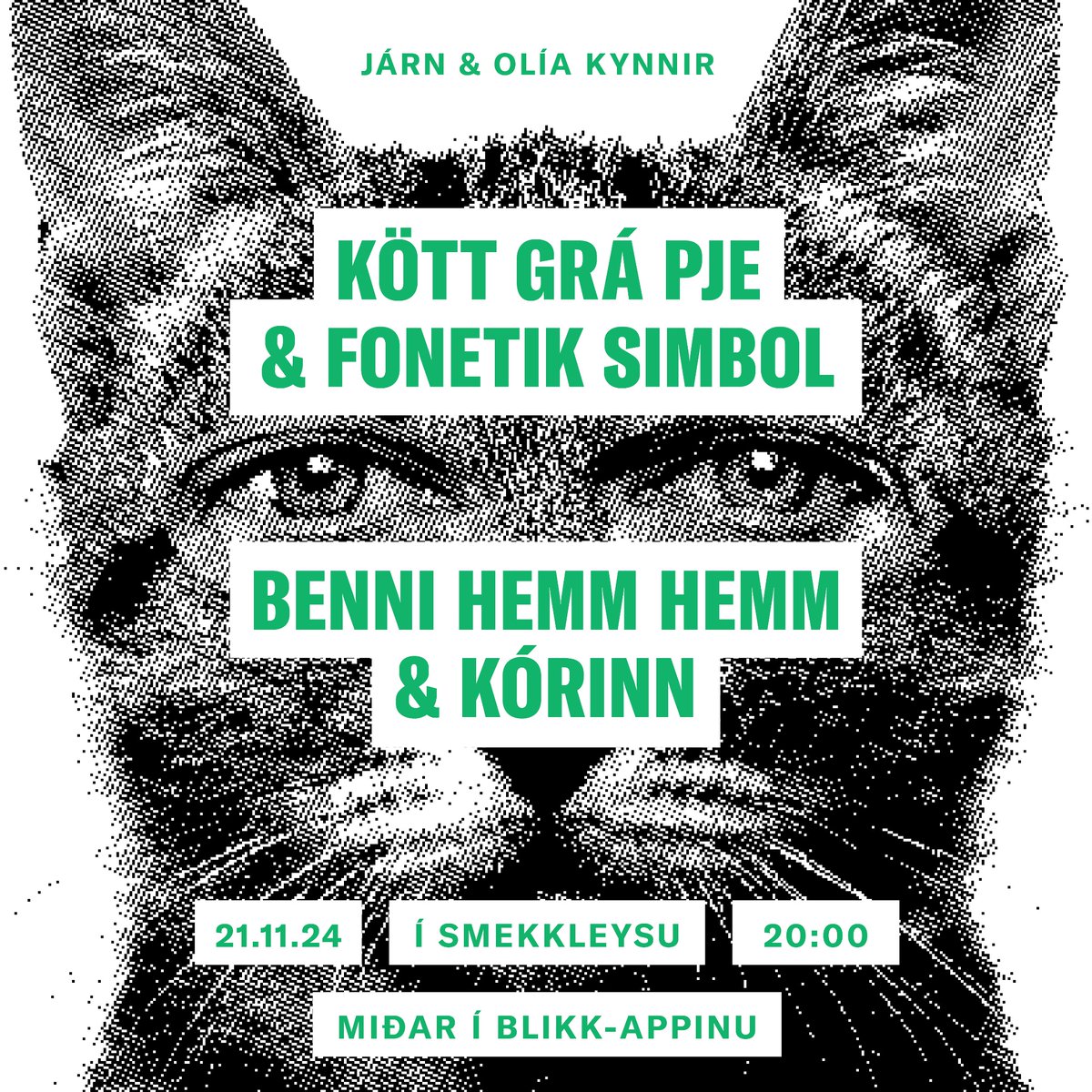 Ekki bara fyrir þrotað lið og vesalinga. Urðarkettir og skoffín velkomin.