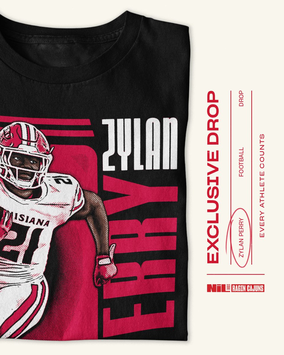 ragincajunsnil's tweet image. Support @ZylanPerry!

Shop his exclusive merch: nil.store/louisiana/lala…