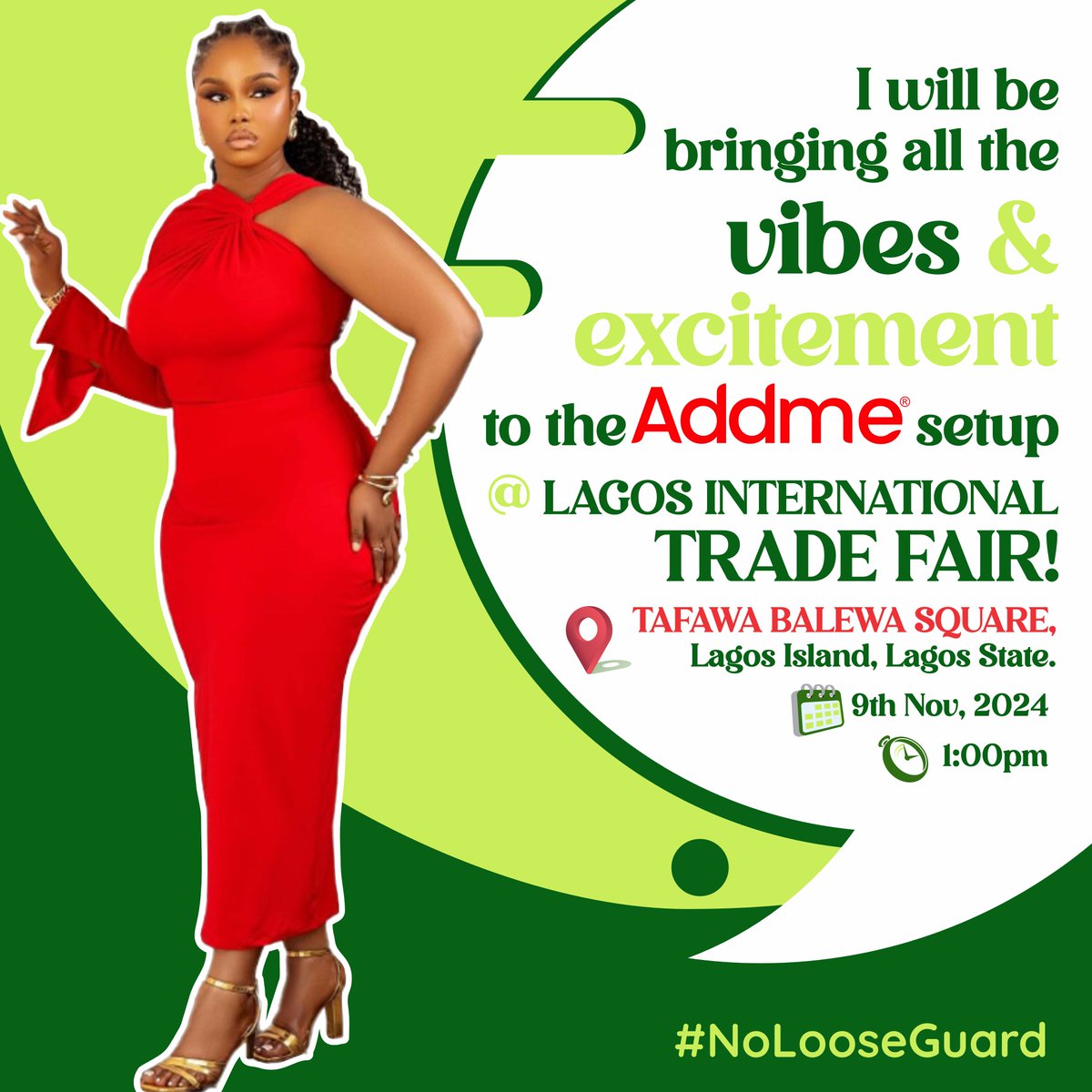 addmenigeria's tweet photo. Come and catch your favourites big brother house mates @nellymbonu_ and @itsonyekachigbo at the Lagos Trade tomorrow.     Dont miss out on the fun and interesting activities...   See you tomorrow. 😊😊😉👍 

#addme   #addmie   #theaddmieway #thefinaltouchdone   #bbnaija https://t.co/GQjQtJ2NDB