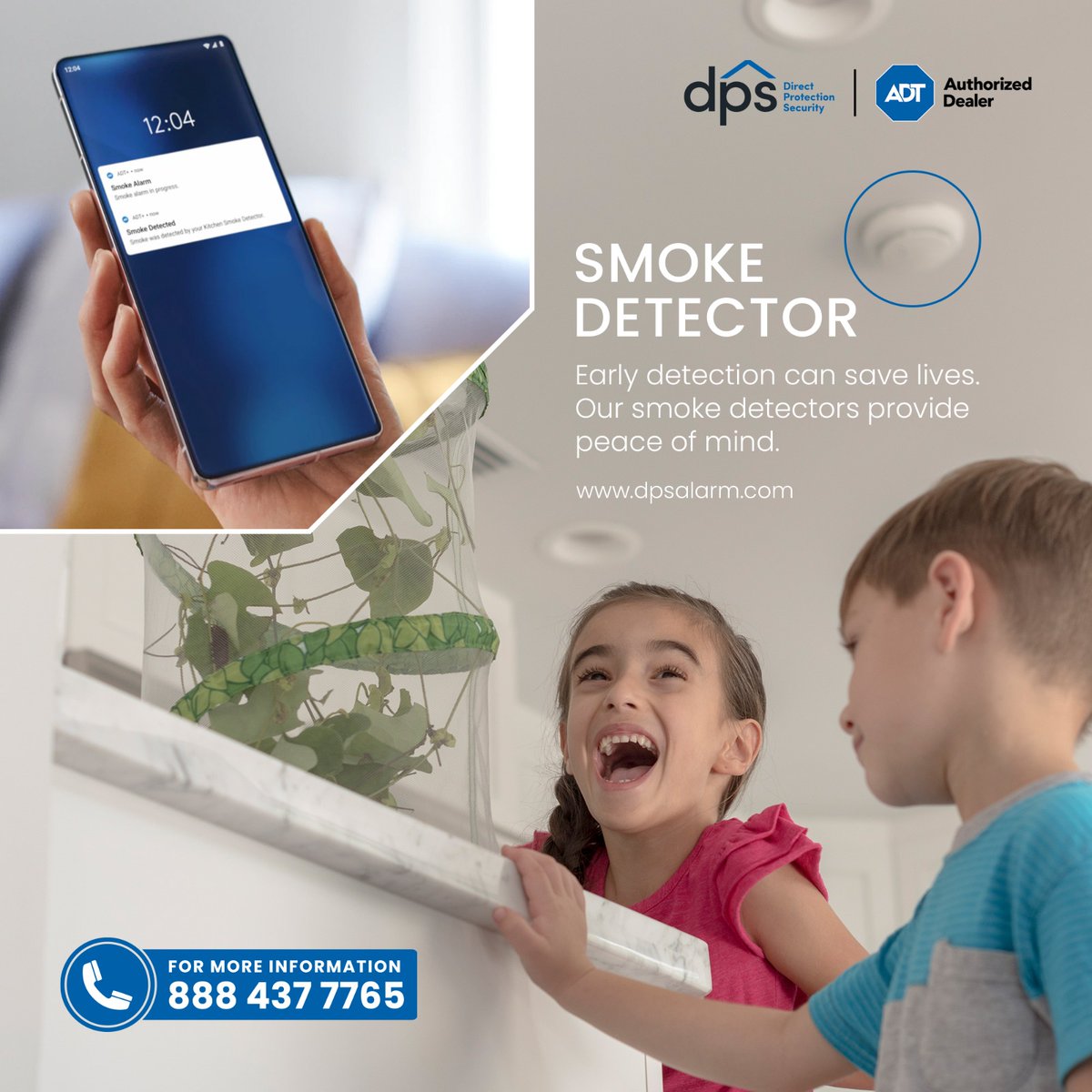 dpsalarm's tweet image. Ensure the safety of your loved ones with a smoke detector that will alert you in case of a fire, giving you precious time to evacuate.

Get a Free Quote on Smoke Detector Today!
Visit: dpsalarm.com/products/smoke…

#homesecuritysystems #homesecuritydevices #DPSalarms #Smokedetector