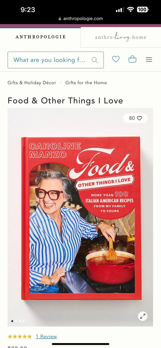 Thank you <a href="/Anthropologie/">Anthropologie</a> for having my book on your holiday gift list! Order here!

anthropologie.com/shop/food-othe…