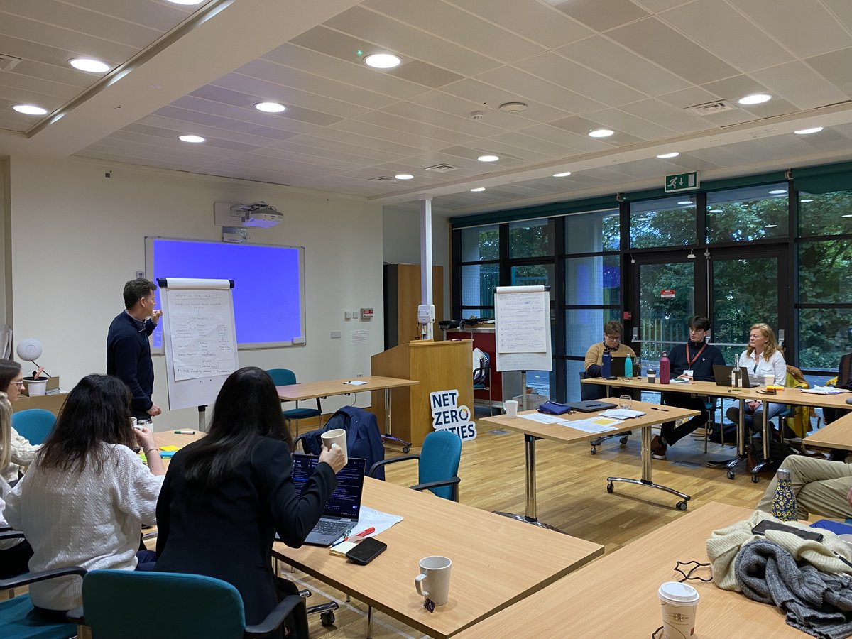 The Steering Group of the NetZeroCities Programme recently held another productive meeting in Galway City Council🤝 

Discussions focused on potential solutions that could be developed to encourage greater levels of retrofitting in the Galway City Decarbonization Zone
