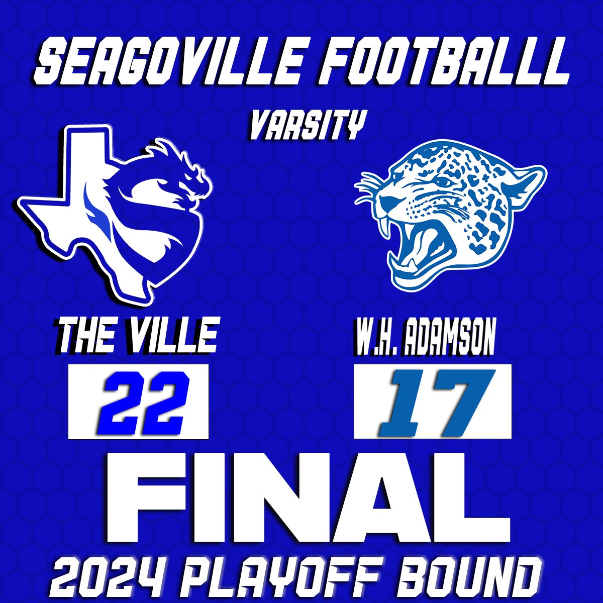Dragons take the win 22-17 and punch their ticket to the 2024 5A D2 Playoffs!  #PTP