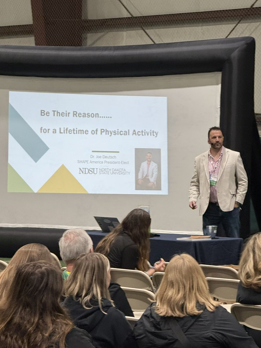 John J David (@mrdavidpe21) on Twitter photo “Kids don’t care what you know until they know that you care”. “Good teachers teach, great teachers inspire.” What a great message by keynote speaker and <a href="/SHAPEAmerica/">SHAPE America</a> president elect <a href="/DrJoeDeutsch/">Dr. Joe Deutsch</a>. <a href="/IndianaSHAPE/">Indiana SHAPE</a> <a href="/Grayslake127/">Grayslake 127</a> #physed. “Kids don’t care what you know until they know that you care”. “Good teachers teach, great teachers inspire.” What a great message by keynote speaker and <a href="/SHAPEAmerica/">SHAPE America</a> president elect <a href="/DrJoeDeutsch/">Dr. Joe Deutsch</a>. <a href="/IndianaSHAPE/">Indiana SHAPE</a> <a href="/Grayslake127/">Grayslake 127</a> #physed.