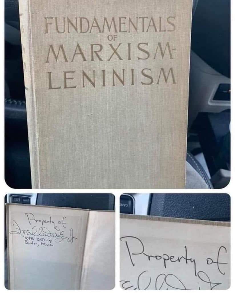 SRCHicks's tweet photo. Nice irony, Fred! https://t.co/xB0AmZ7XWA