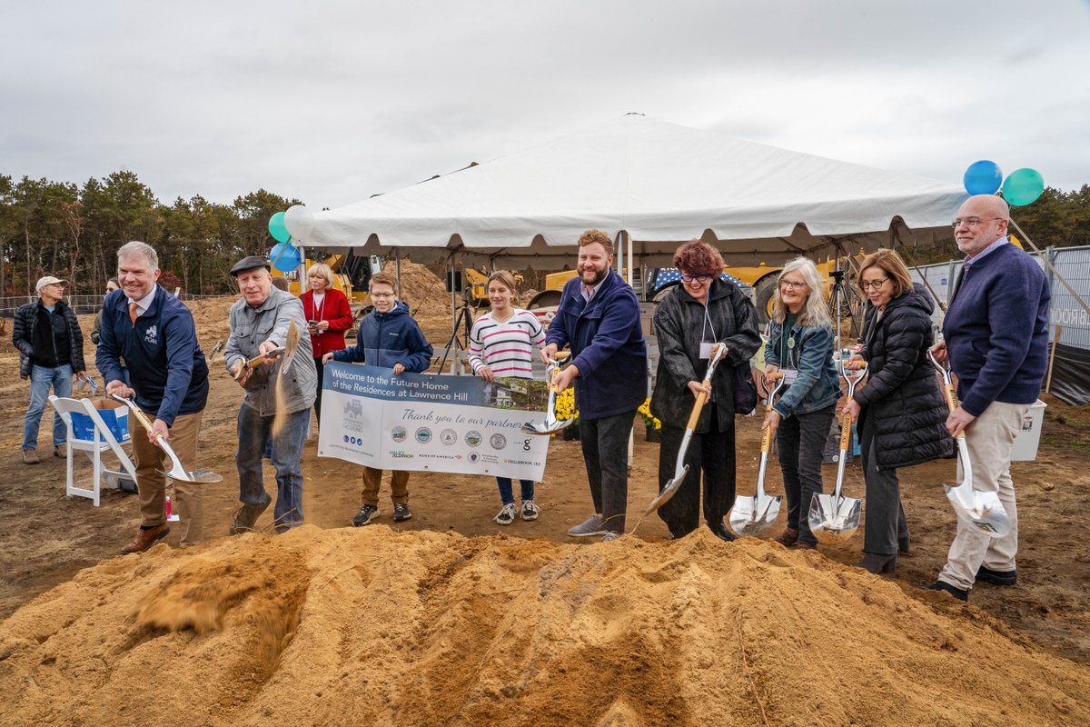Congrats to <a href="/POAHCommunities/">POAH</a> &amp; Community Development Partnership for breaking ground in #Wellfleet on the Residences at Lawrence Hill! We have the pleasure of constructing this new #PassiveHouse project, with 46 affordable units on the Outer Cape.

More: bit.ly/40AfT6l