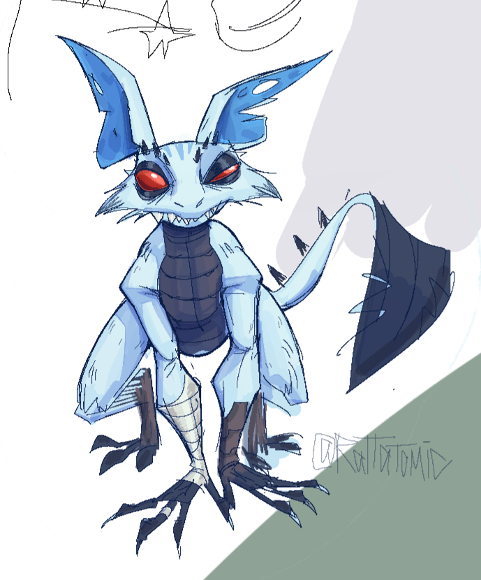 Hermes from bl3 doodle :D