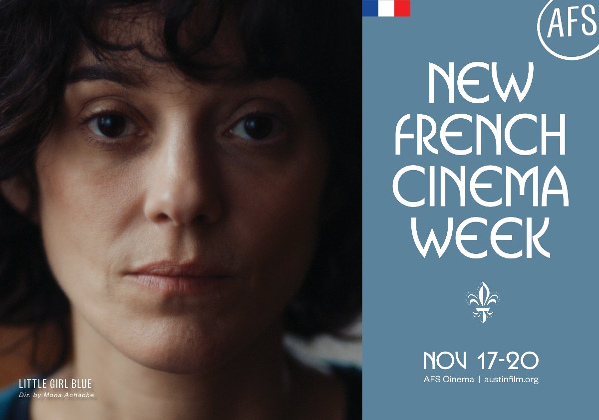 UT French & Italian (@utfrit) on Twitter photo New French Cinema Week, <a href="/austinfilm/">Austin Film Society</a>'s annual celebration of Francophone cinema's most distinctive new voices, returns November 17โ20 with an exciting lineup of new French-language films.
View the lineup and purchase tickets and series passes at austinfilm.org/french New French Cinema Week, <a href="/austinfilm/">Austin Film Society</a>'s annual celebration of Francophone cinema's most distinctive new voices, returns November 17โ20 with an exciting lineup of new French-language films.
View the lineup and purchase tickets and series passes at austinfilm.org/french