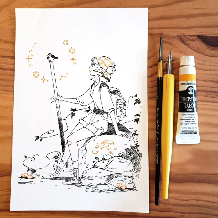 Inktober #1 Backpack