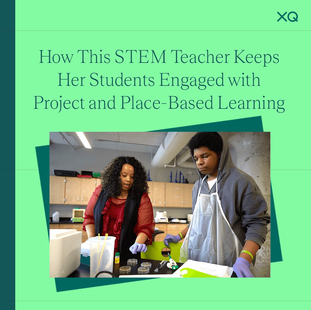 <a href="/CrosstownHigh/">Crosstown High</a> educator @NWallacecxh is sparking a love for science in her students! Many who once had little interest in the subject are now excited, thanks to her hands-on approach. 🌍🔬 Through her classes, students discover how science directly impacts their community and