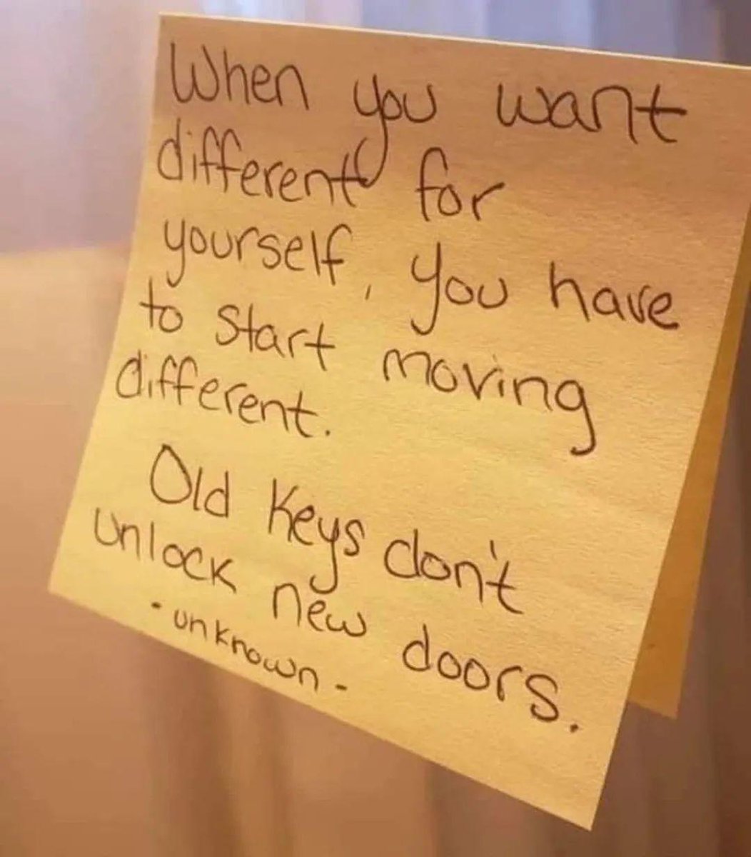 If you want change ?change your habits.
Make 1 minor adjustment in your routine.
A mistake is expecting a new outcome or result when you have done nothing to receive a new outcome. 
Be a better version of you starting today.