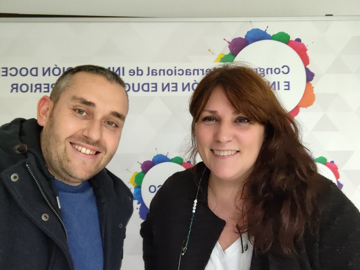 JuanGarcia1984's tweet photo. ☺️ Llegando a @cidico con la mejor compañía @NataliaSimonM https://t.co/RdWh9qU4qb