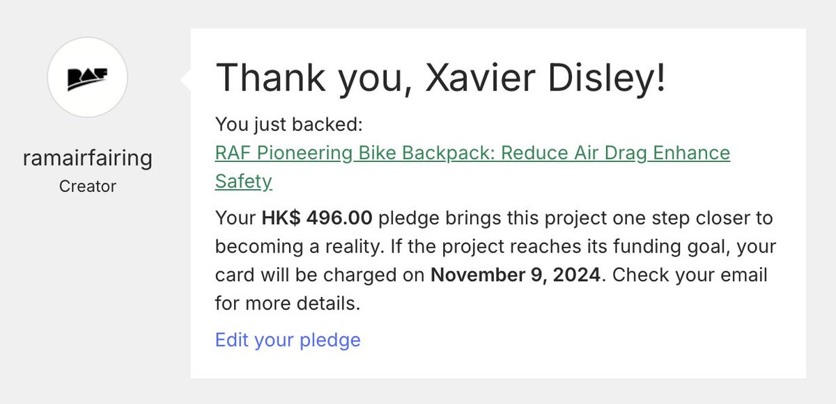 xavierdisley's tweet image. Someone has to put one of these in a wind tunnel, and it's going to be us 😅 

"EFFORTLESS USAGE"

kickstarter.com/projects/ramai…