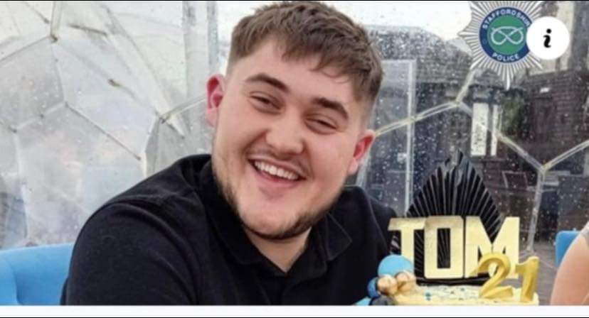 jules_ted's tweet photo. Could you all please join us at 21 minutes tomorrow at the game to celebrate the life of Tom who tragically lost his life last weekend. Such a lovely young man. https://t.co/edkMIKuwjA