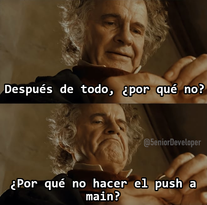 5eniorDeveloper's tweet photo. ¿Qué es lo peor que podría pasar? https://t.co/tsnw4dvkXa