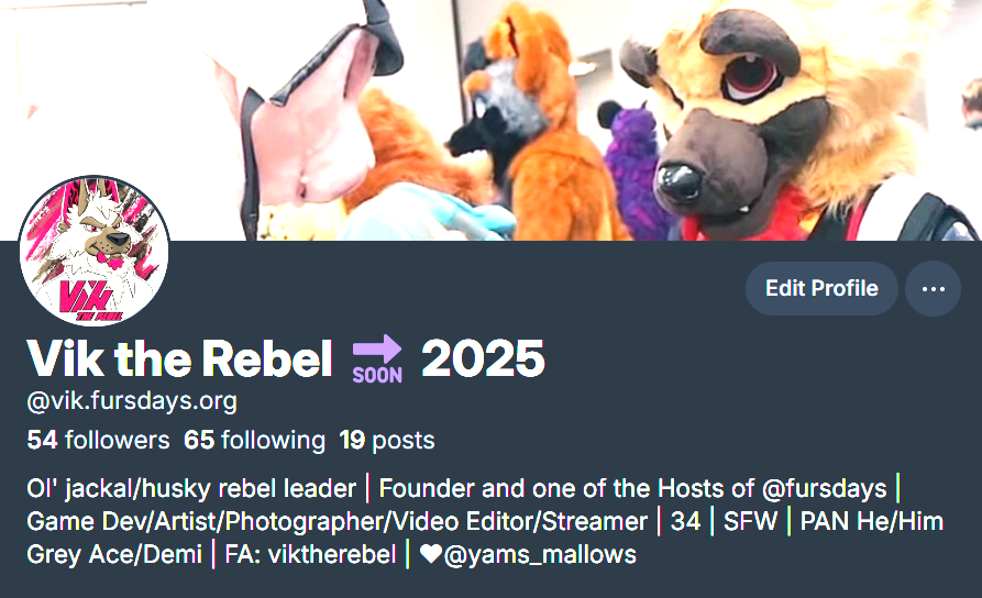 Vik the Rebel 🔜 NOT HERE tweet media