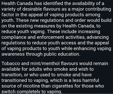 rights4vapers's tweet photo. Thank you to all who have written to @YaaraSaks to express your views on the most recent threats to flavours. One of our followers received a troubling reply. Here are the most concerning parts. This battle is not over. It is not time to be complacent. https://t.co/4Nm9SRmnQs