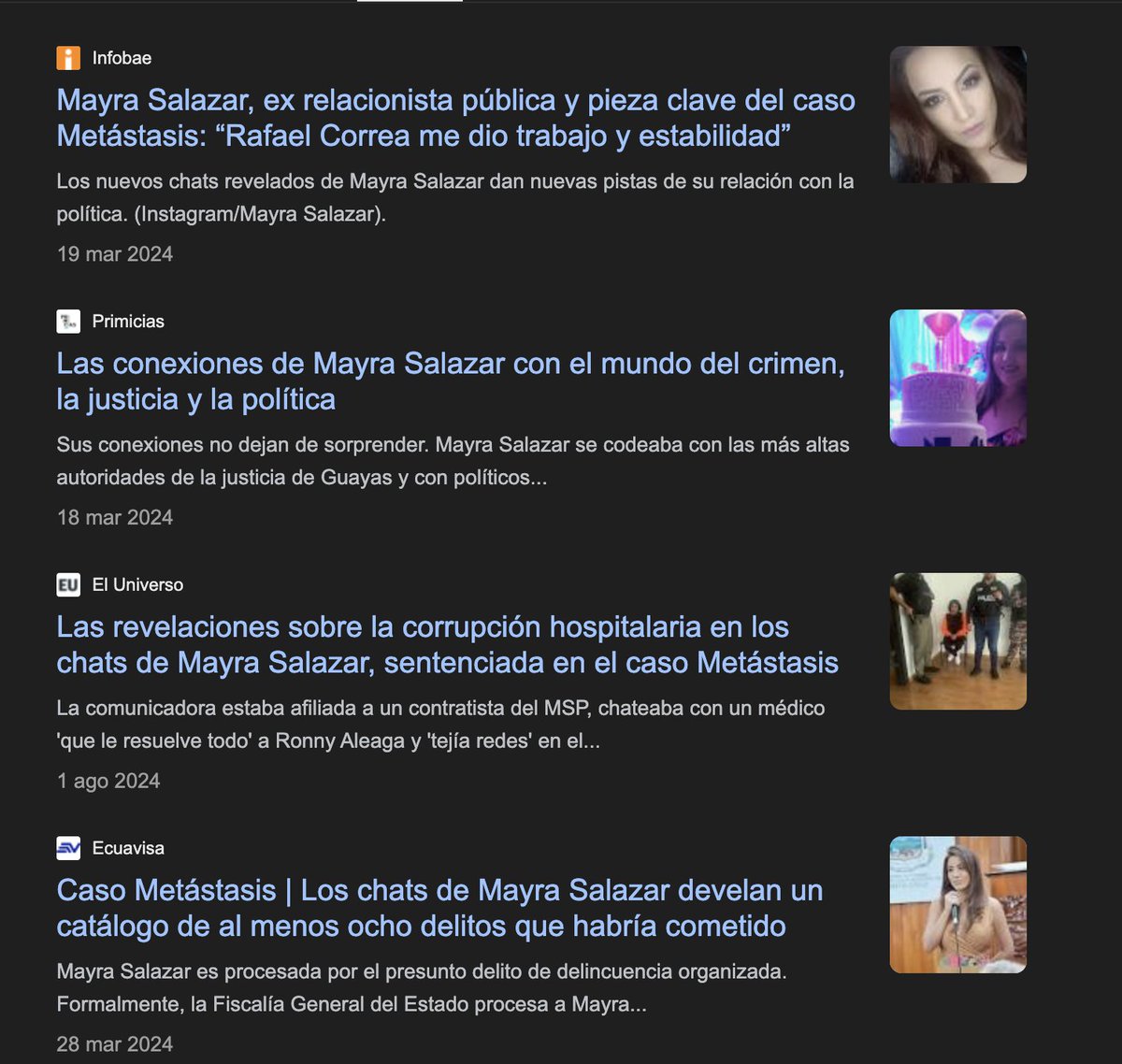 cubalondra's tweet photo. Hice una revisión de los principales medios de prensa escrita y televisión para ver si en sus titulares están los #ChatsdeFV. Pues NADA. Nada en Ecuavisa, Primicias, Universo, Expreso, etc... 

Ahhh pero cuando se trataba de un delincuente diciendo que había "visto" una videollamada entre Norero y Correa, o cuando expusieron los chats de Mayra Salazar, ahí sí, una ola de titulares. 

Señores, lo de uds no es ética, es complicidad y selectividad al puro estilo de Fundamedios. 
¿No son periodistas? Dejen de portarse como los vigilantes de la ética diciendo lo que hay que hacer y no e INVESTIGUEN, CONTRASTEN, TRABAJEN. 

Su silencio hace mucho ruido.