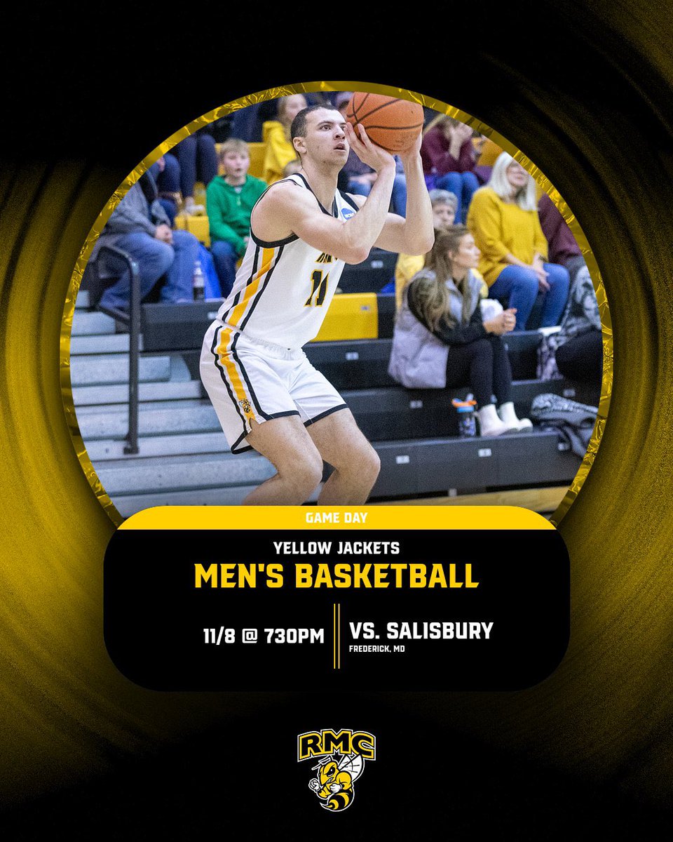 GAMEDAY! The Yellow Jackets head to Hood college to battle against Salisbury @ 7:30 #jacketsfamily #d3hoops