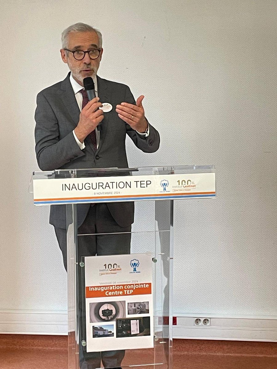 Préfet de la Marne 🇫🇷 (@prefet51) on Twitter photo #Santé
🏥Le préfet Henri Prévost a inauguré les nouveaux Tep Scan du <a href="/CHUdeReims/">CHU de Reims</a> et de l'<a href="/InstitutGodinot/">INSTITUT GODINOT</a>
en présence d'<a href="/ArnaudRobinet/">Arnaud Robinet</a>, maire de #Reims, <a href="/FlenderLaetitia/">Laetitia Micaelli-Flender</a> directrice du CHU, du professeur
Yacine Merrouche, directeur de l'Institut Godinot, du professeur Carl #Santé
🏥Le préfet Henri Prévost a inauguré les nouveaux Tep Scan du <a href="/CHUdeReims/">CHU de Reims</a> et de l'<a href="/InstitutGodinot/">INSTITUT GODINOT</a>
en présence d'<a href="/ArnaudRobinet/">Arnaud Robinet</a>, maire de #Reims, <a href="/FlenderLaetitia/">Laetitia Micaelli-Flender</a> directrice du CHU, du professeur
Yacine Merrouche, directeur de l'Institut Godinot, du professeur Carl
